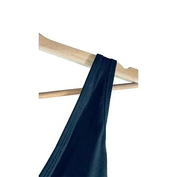 SUNN LAB SWIM Women's Black One Piece Swimsuit M V-Neck Adjustable Straps - Picture 5 of 8